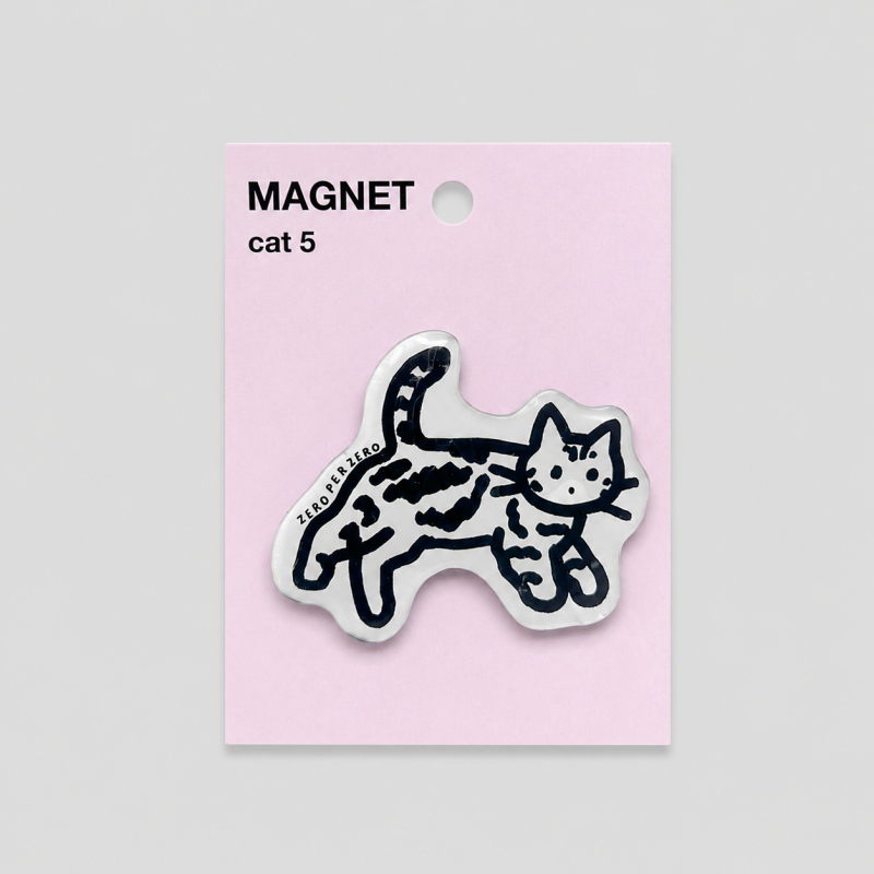 Cat Shape Acrylic Fridge Magnet