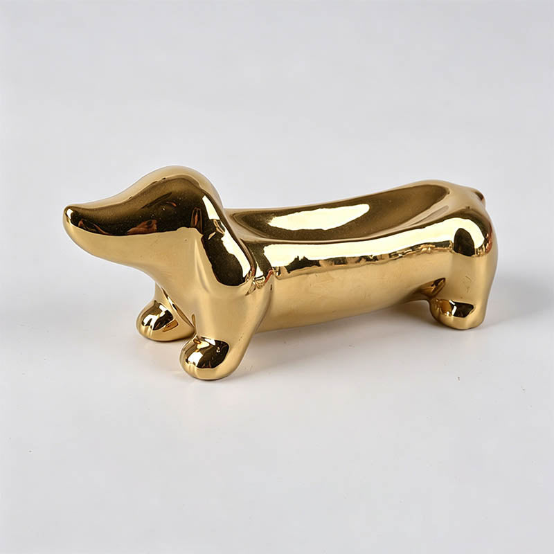 Dachshund‑Shaped Ceramic Jewel - Shopdayla Wholesale - #6994