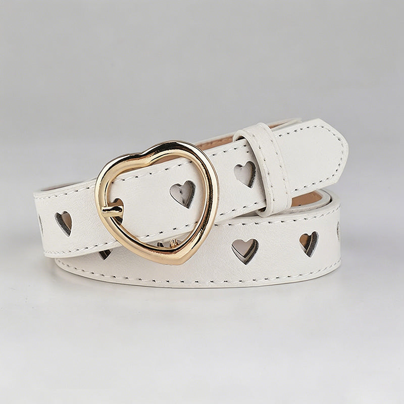 Heart-Shaped Buckle Hollow-Out - Shopdayla Wholesale - #6162