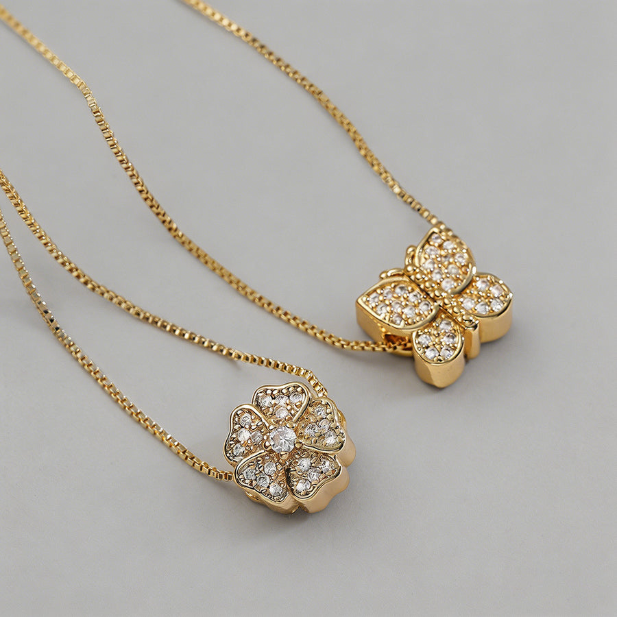 Diamond Pendant Necklace - Shopdayla Wholesale - #9986