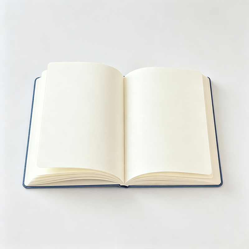 Three‑Cat Print Blank Notebook