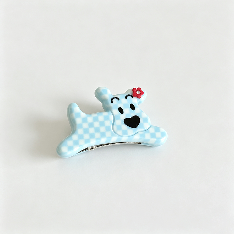 Dog Shape Acetate Duckbill Hair Clip