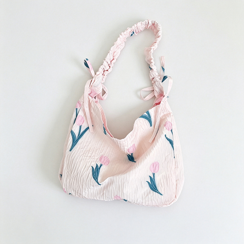 Bird Print Shoulder Bag
