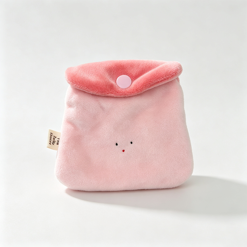Pudding Plush Coin Purse