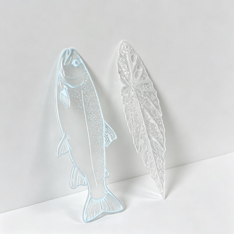 3D Printed Fish Shaped Bookmarks