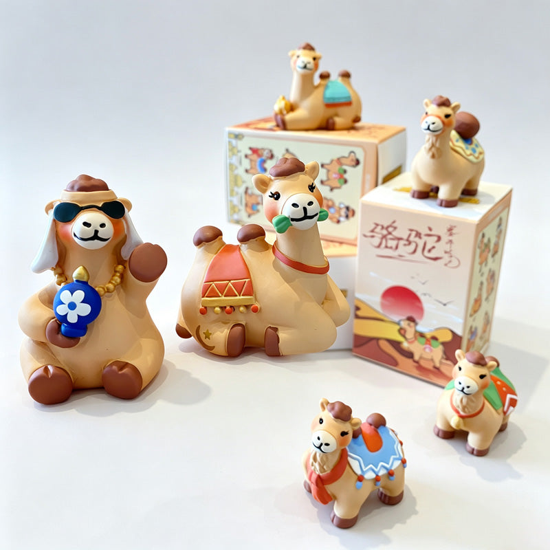 Resin Camel Blind Box Figurine
