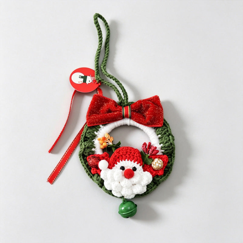 Santa Wreath Hanger Charm