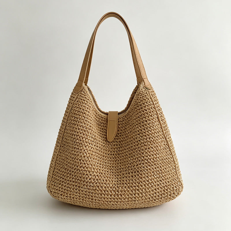 Graphic Stripe Market Tote