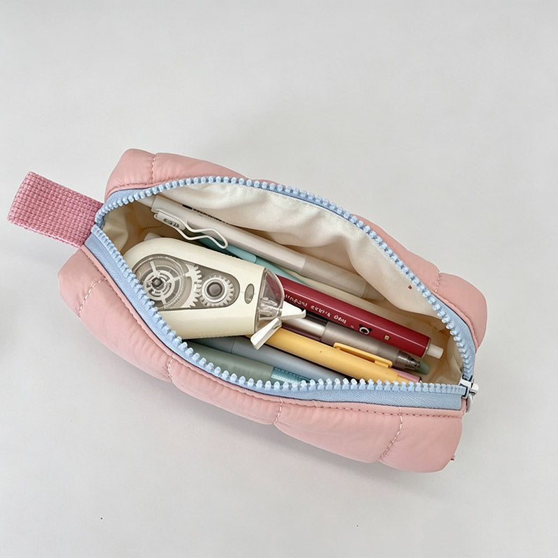 Padded Zipper Pencil Storage Pouch
