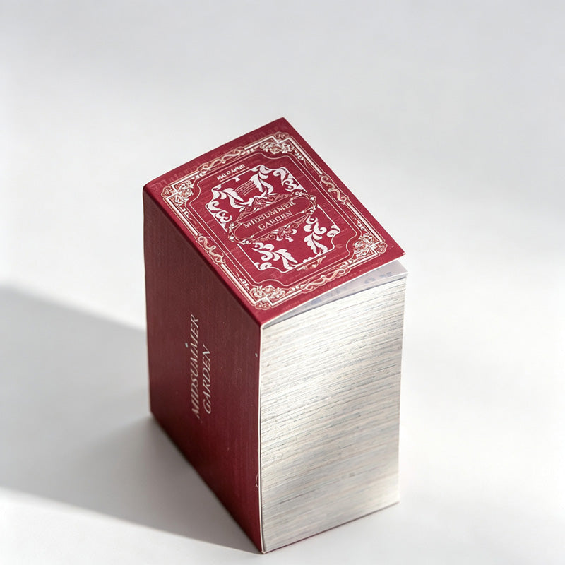 Botanical Book Block Memo