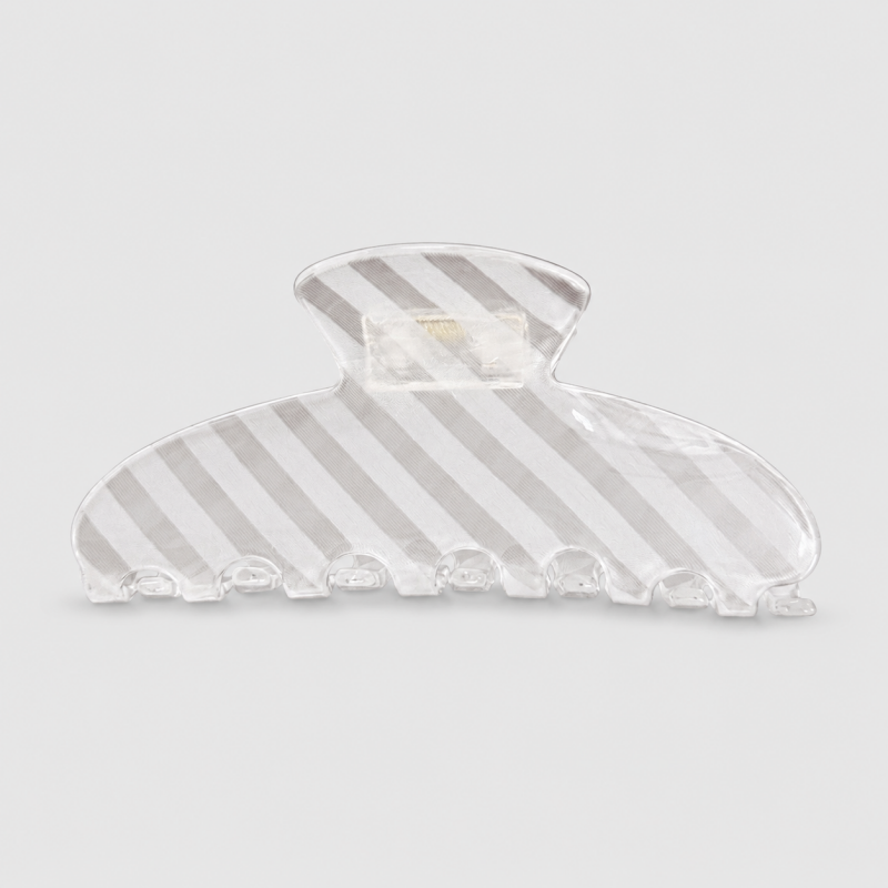 Striped Pattern Shark Clip