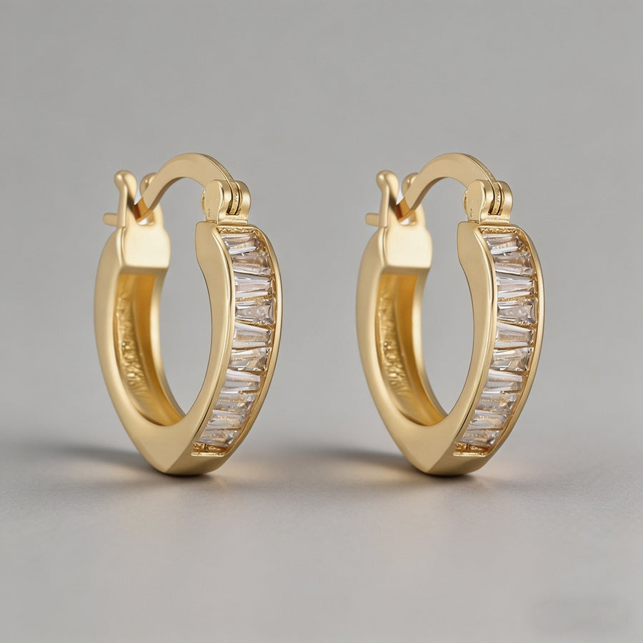 Luxury Zircon 18K Gold Plated - Shopdayla Wholesale - #4370