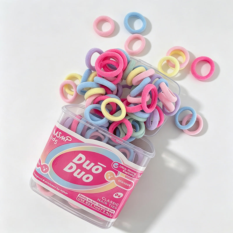 Boxed Candy Color Hair Ties