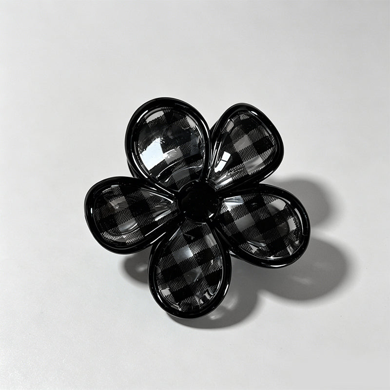 Plaid Claw Clip