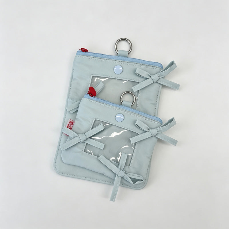 Bow Knot Card Holder Wallet