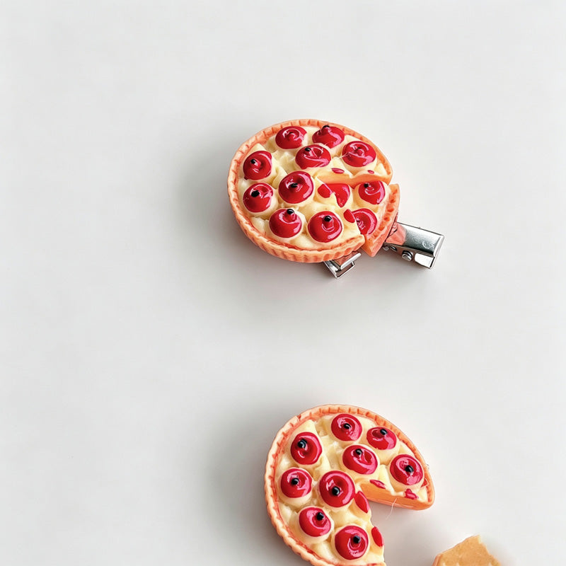 Pizza Slice Hair Clip