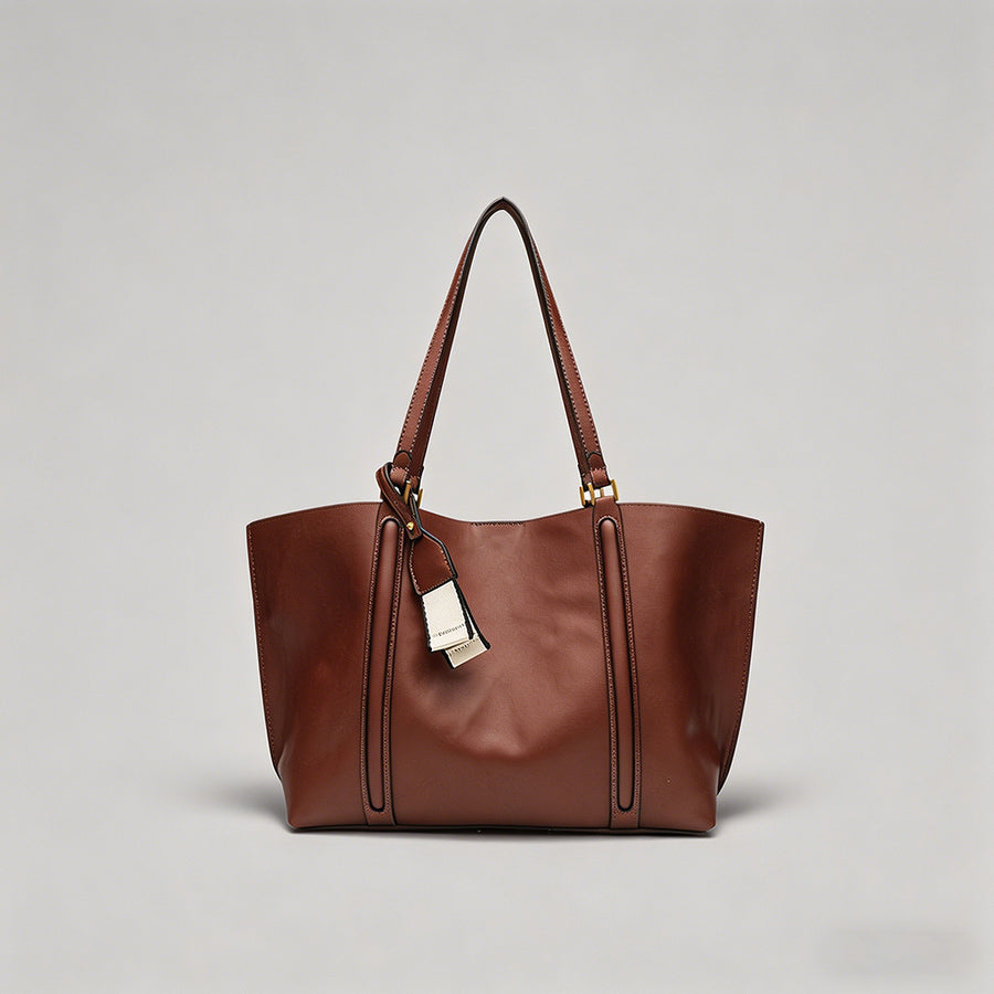 Vintage Leather Tote Bag - Shopdayla Wholesale - #8530