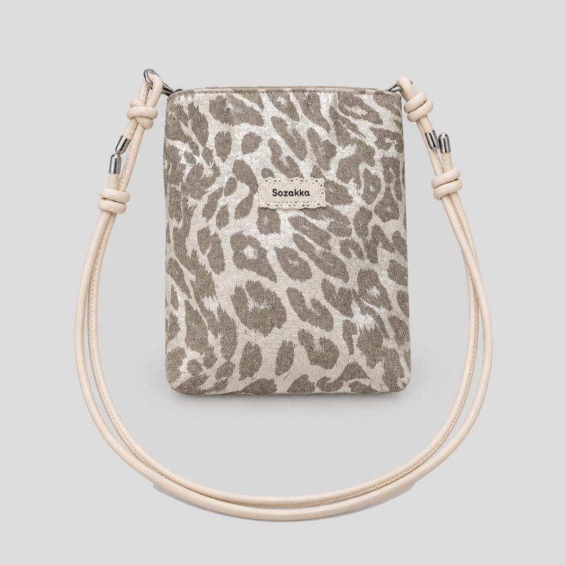 Polka Dot Print Crossbody Bag