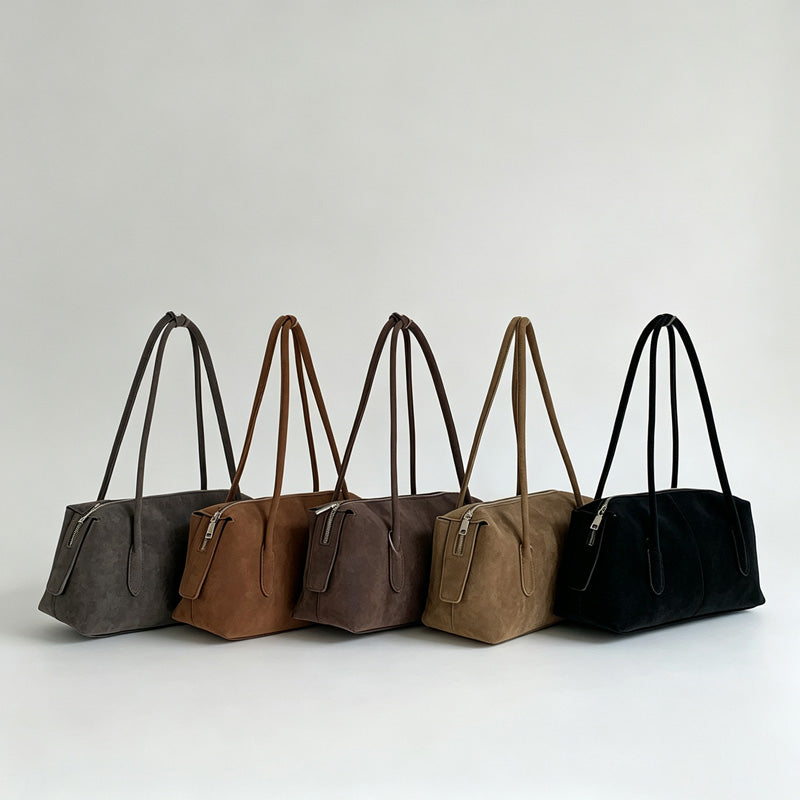 Tassel Charm Shoulder Tote