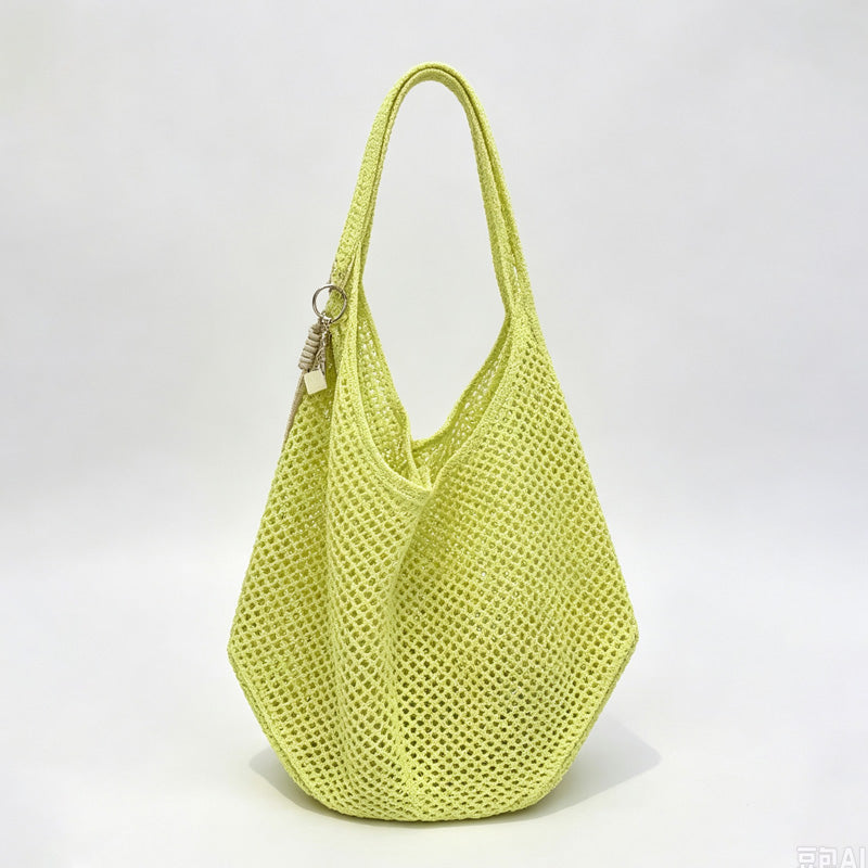 Open Knit Market Tote