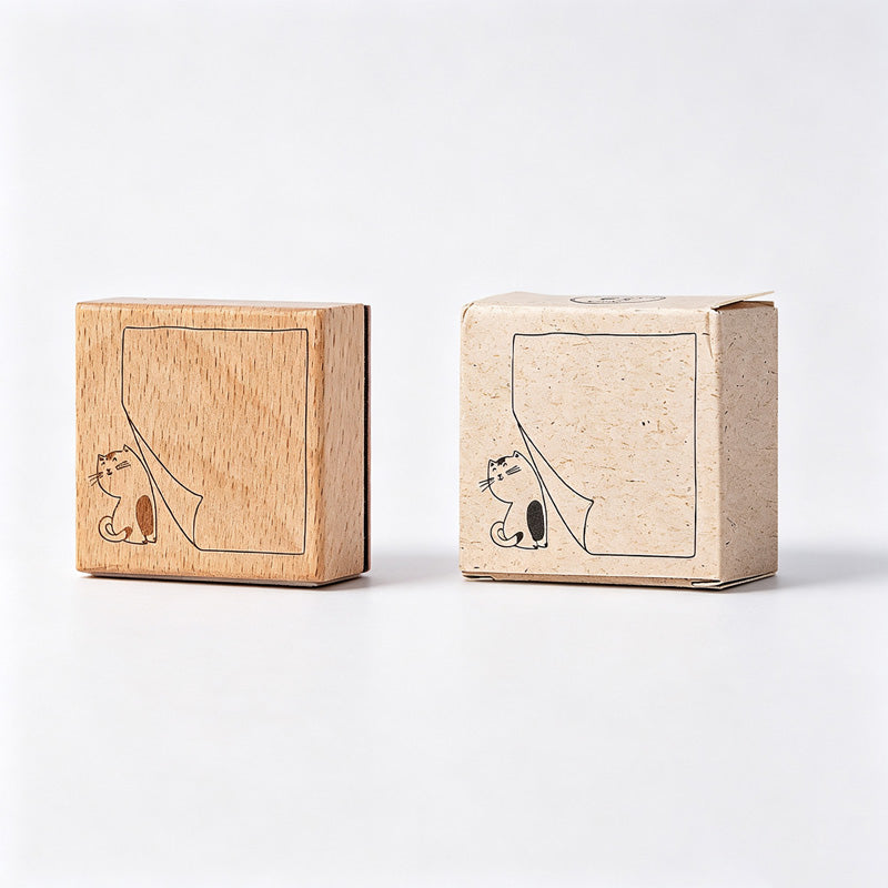 Cat Planner Wood Stamps