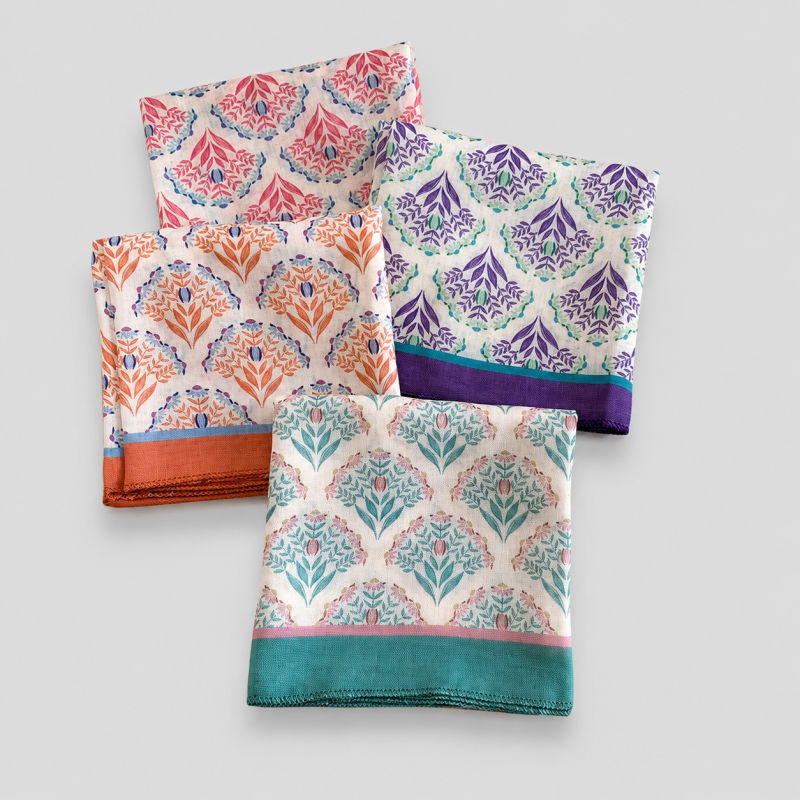 Retro Geometric Square Scarf - Shopdayla Wholesale - #7394