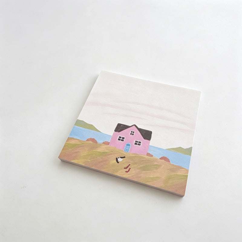 House Print Non‑Sticky Notes