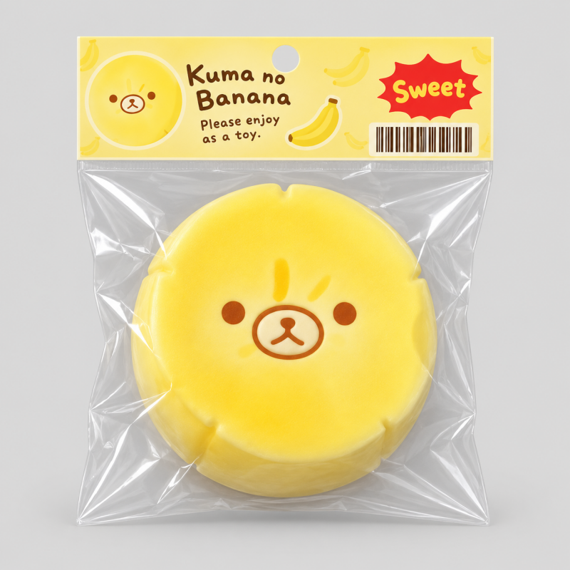 Bear Fruit Shape Squeeze Toy
