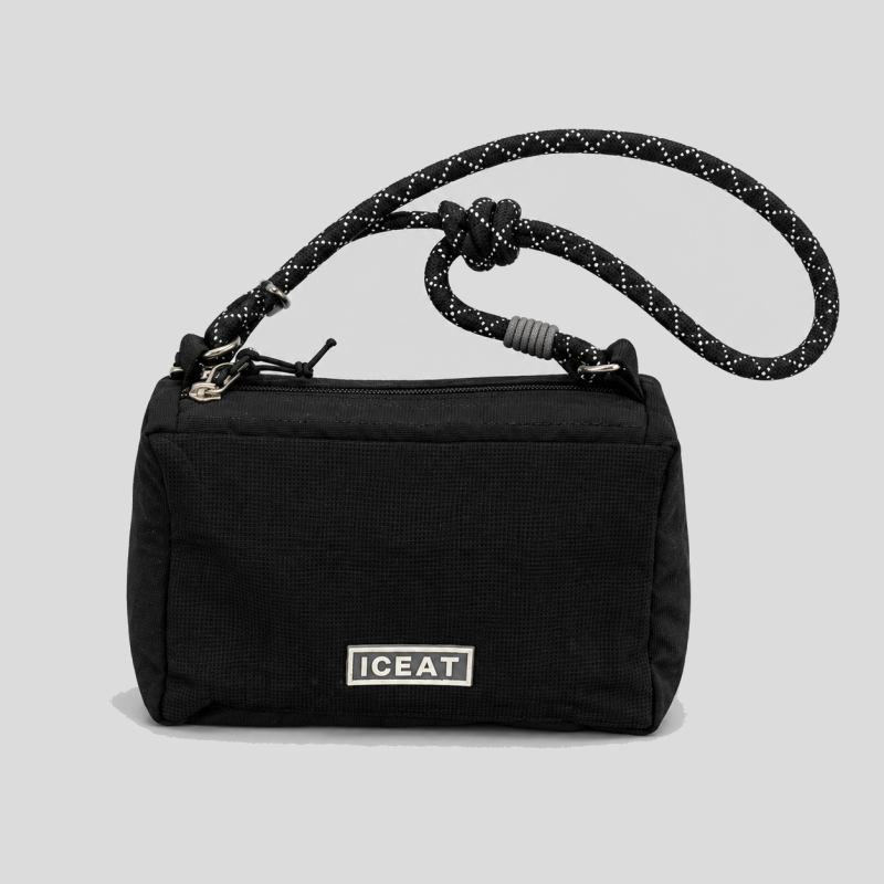 Square Mini Zipper Crossbody Bag