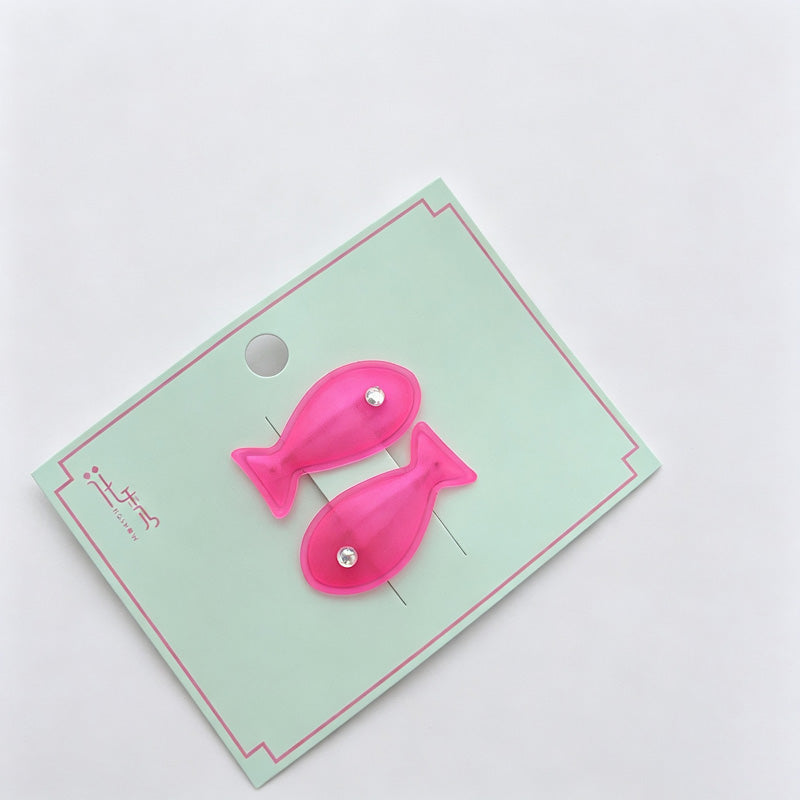 Fish Shape Dot BB Hair Clips