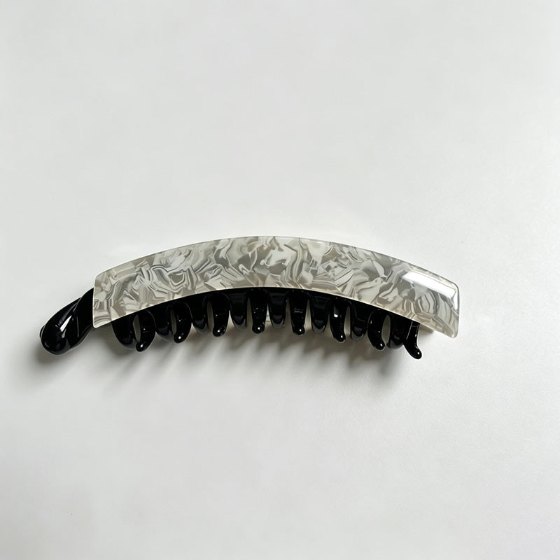 Tortoiseshell Leopard Pattern Banana Hair Clip