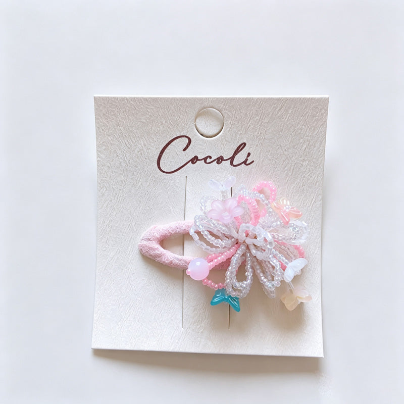 Gradient Flower Decor BB Hair Clip