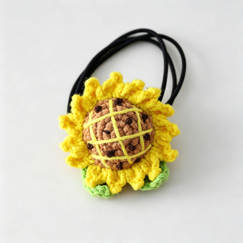 Crochet Fruit Hair Ties