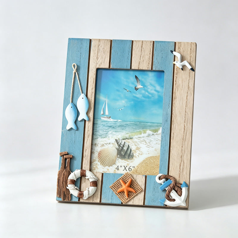 6‑Inch Wooden Photo Frame