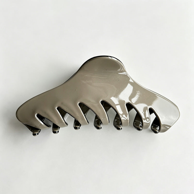 Large Solid Color Hair Claw Clip