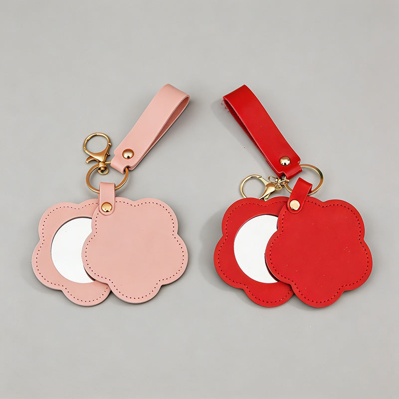 Creative Flower Mirror Keychai - Shopdayla Wholesale - #6642