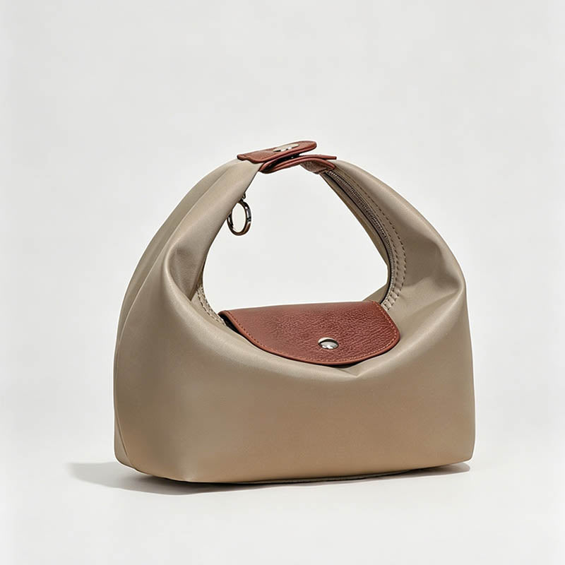 Simple Dumpling‑Shaped Hobo ba - Shopdayla Wholesale - #1874