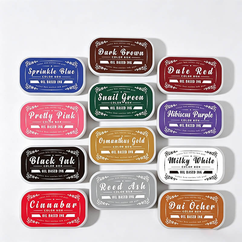 Color Box Oil‑Based Ink Pad - Shopdayla Wholesale - #7458