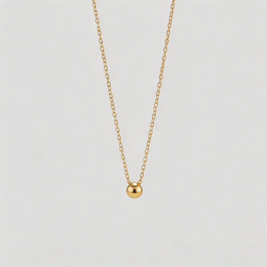 Ball Pendant Necklace - Shopdayla Wholesale - #3762