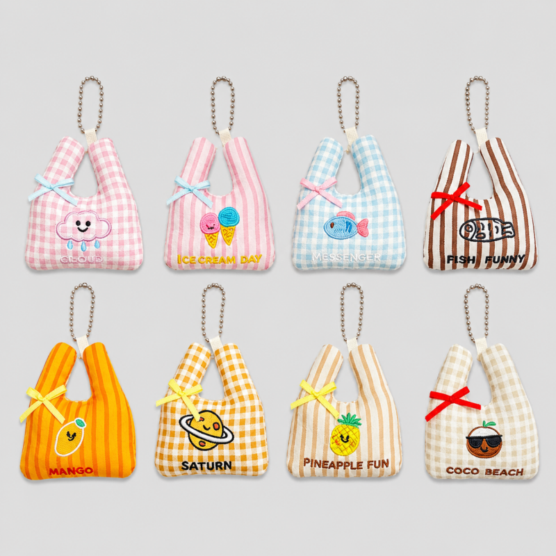 Simple Mini Shopping Bag Plush - Shopdayla Wholesale - #6450