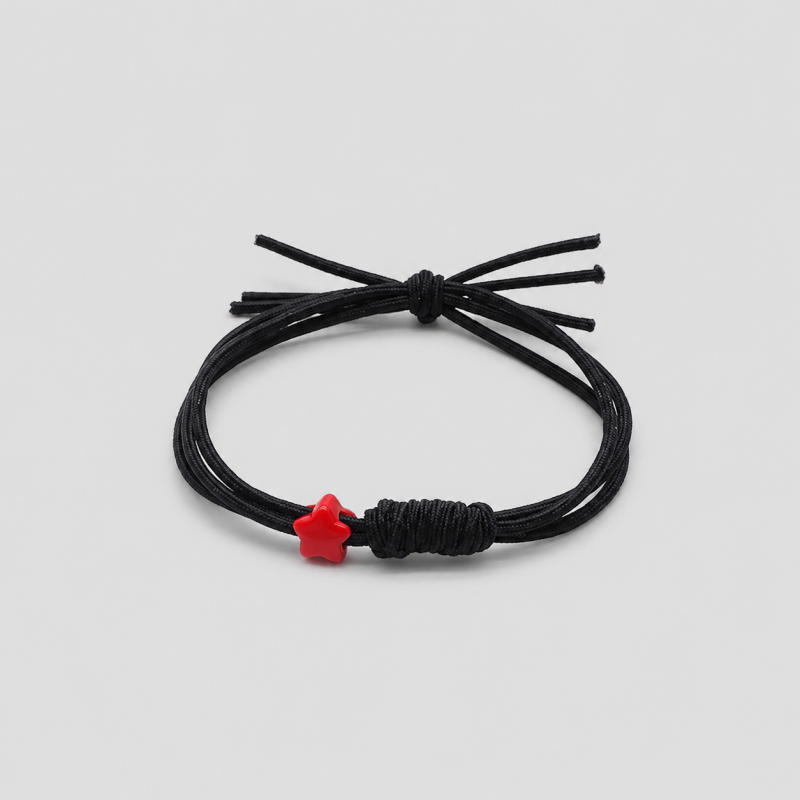 Star Elastic Band Tie
