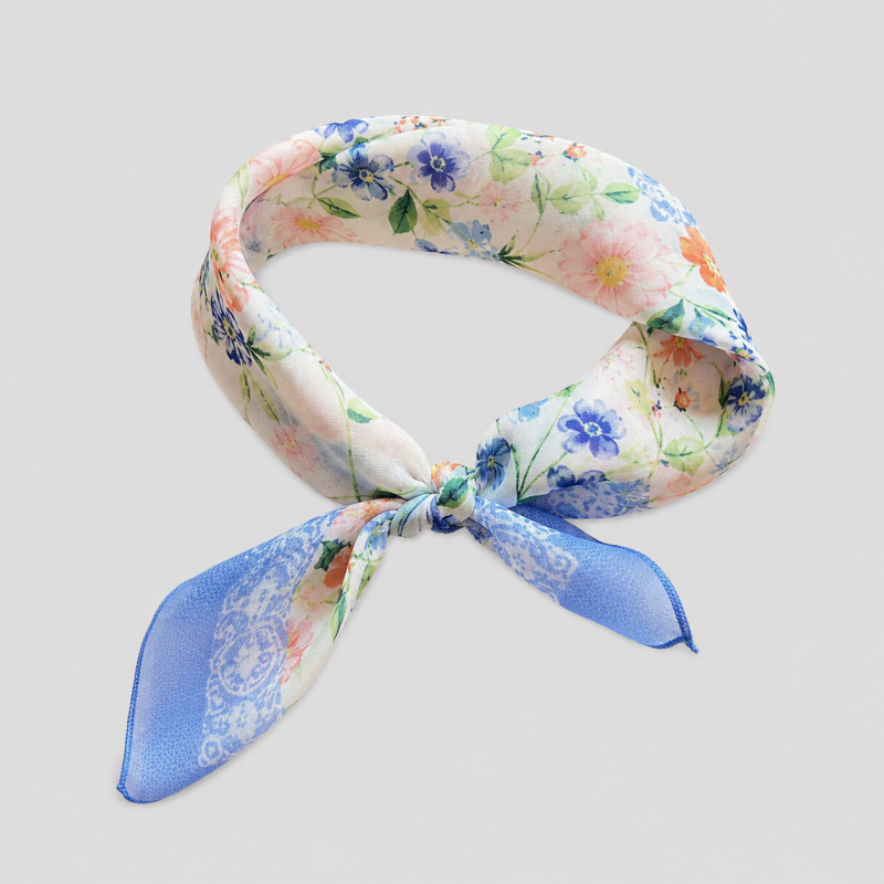 Graffiti Floral Cotton Blend S - Shopdayla Wholesale - #2226