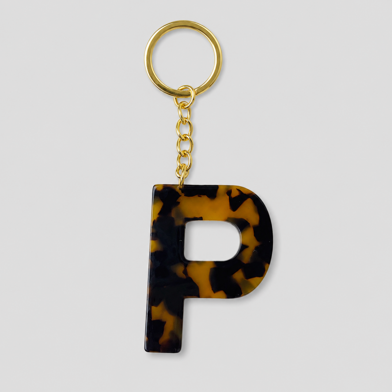 Letter Initial Keychain