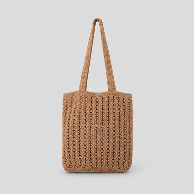 Open Weave Market Tote