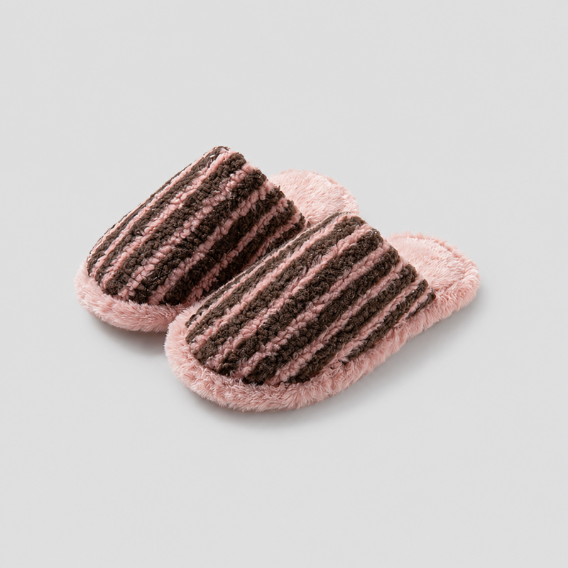 Striped Slide Slippers