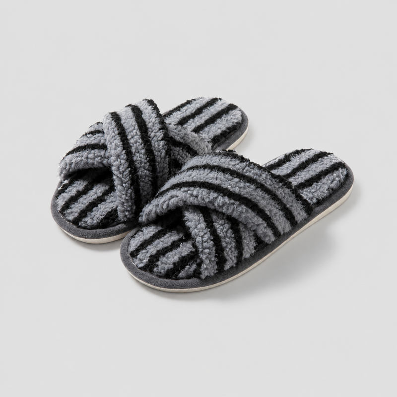 Cross Band Slippers