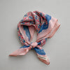 Pink and Blue Floral / One Size
