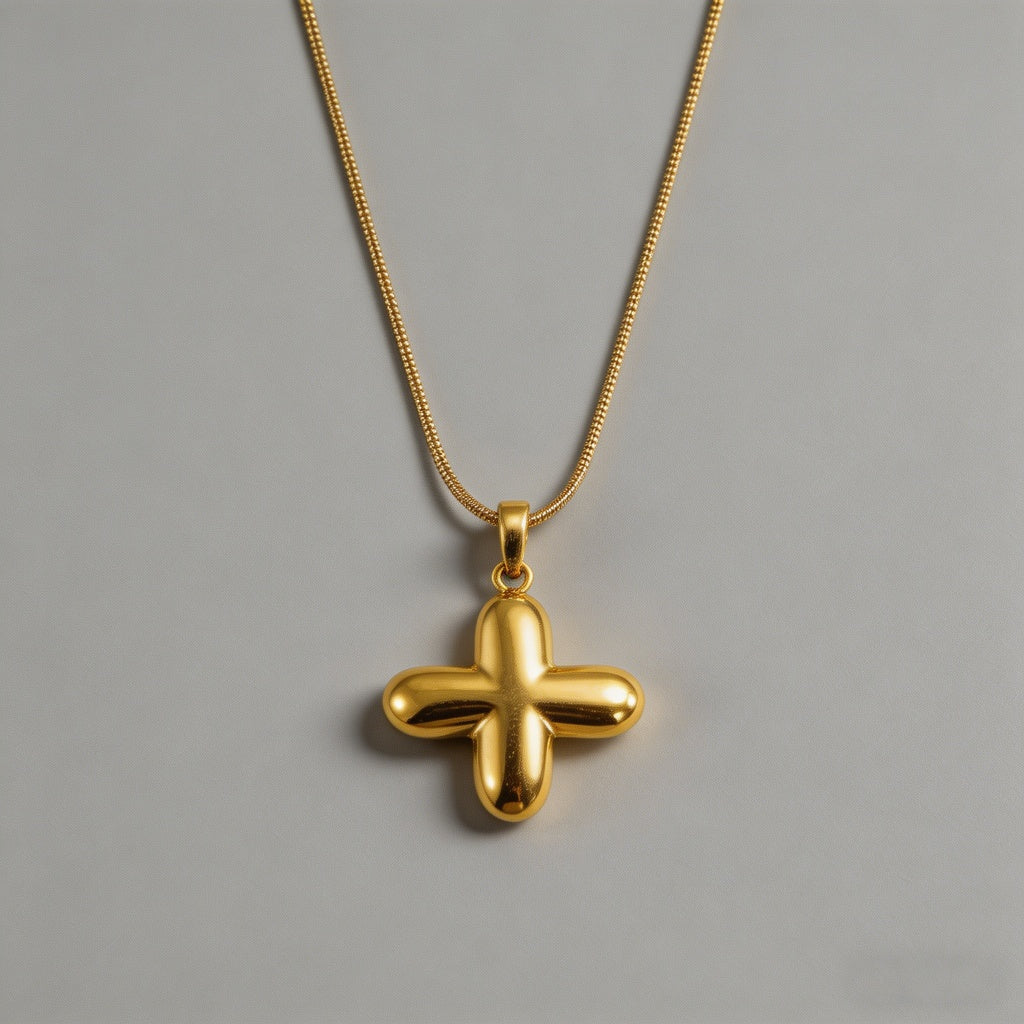 3D Bubble Letter Initial Neckl - Shopdayla Wholesale - #9298