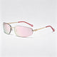 Gold Frame / Barbie Pink Lens / One Size