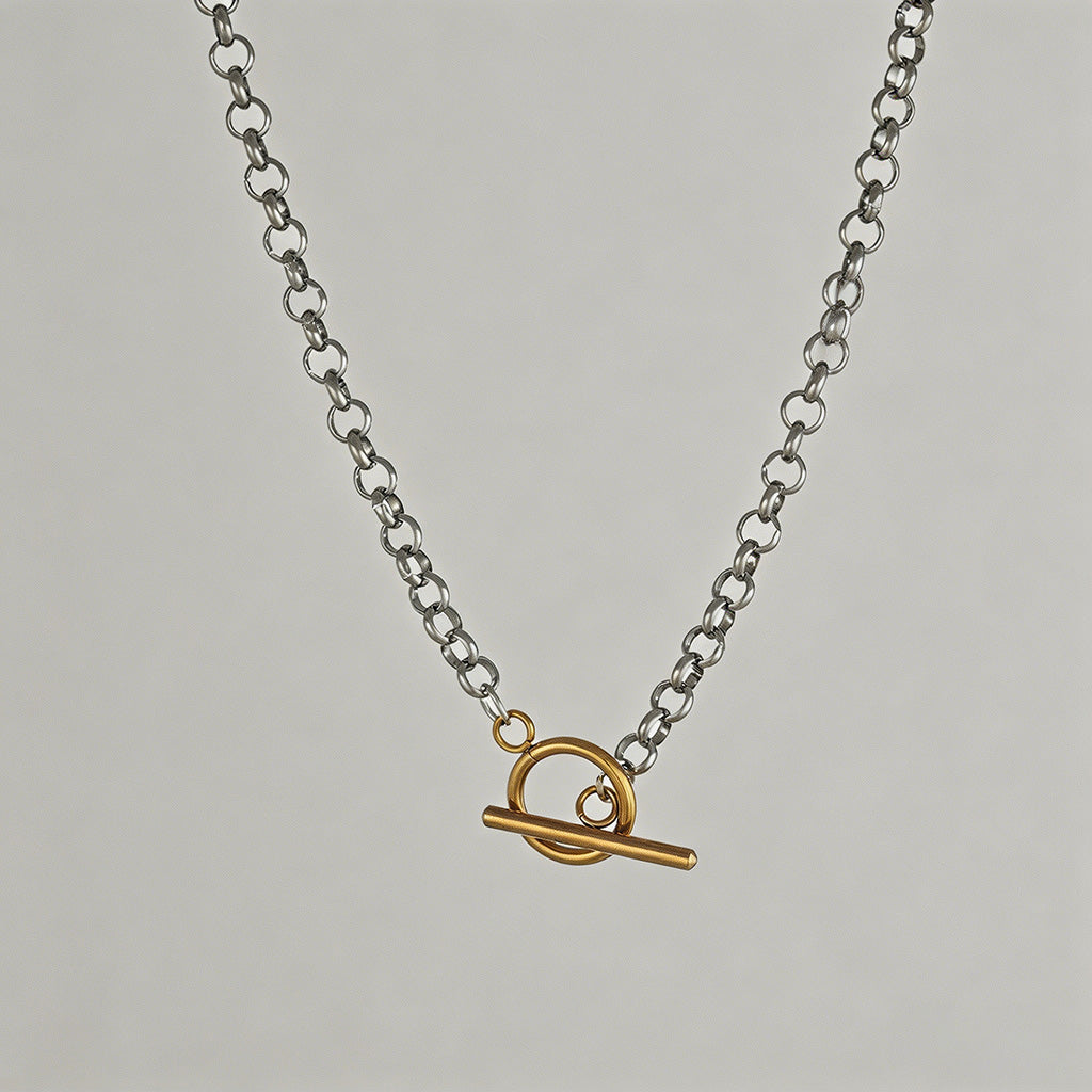 Toggle Clasp Pendant Necklace - Shopdayla Wholesale - #0610